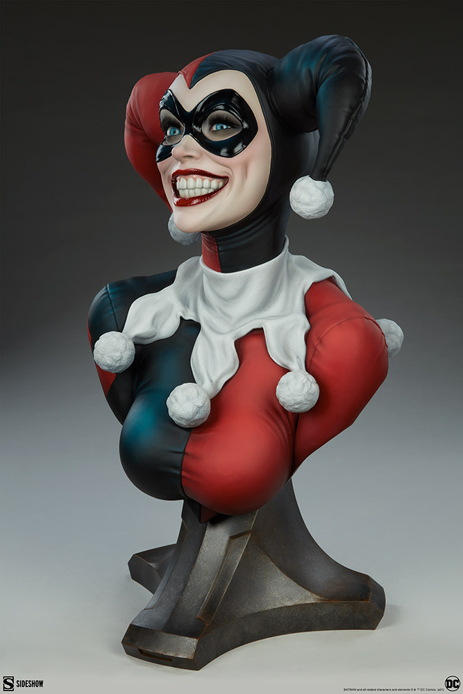 DC Comics: Harley Quinn Life Sized Bust | HELDENSHOP