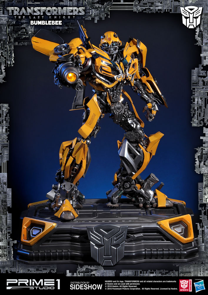 Transformers The Last Knight Bumblebee Statue Heldenshop