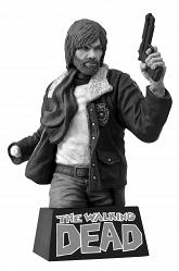 The Walking Dead: Rick Grimes B&W Bust Bank