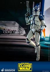 Star Wars: The Clone Wars - Deluxe 501st Battalion Clone Trooper
