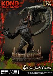 Kong Skull Island Statue Kong vs Skull Crawler Deluxe Version 80