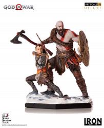 God of War: Deluxe Kratos and Atreus 1:10 Scale Statue