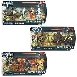Star Wars Battle Packs 2012 Wave 1  (3 Packs)