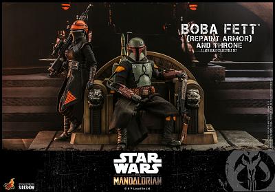 Star Wars: The Mandalorian - Boba Fett Repaint Armor and Throne 