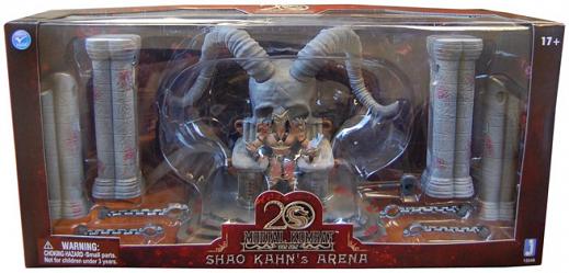 Mortal Kombat Actionfiguren Box Set Shao Kahn Throne & Arena 20t